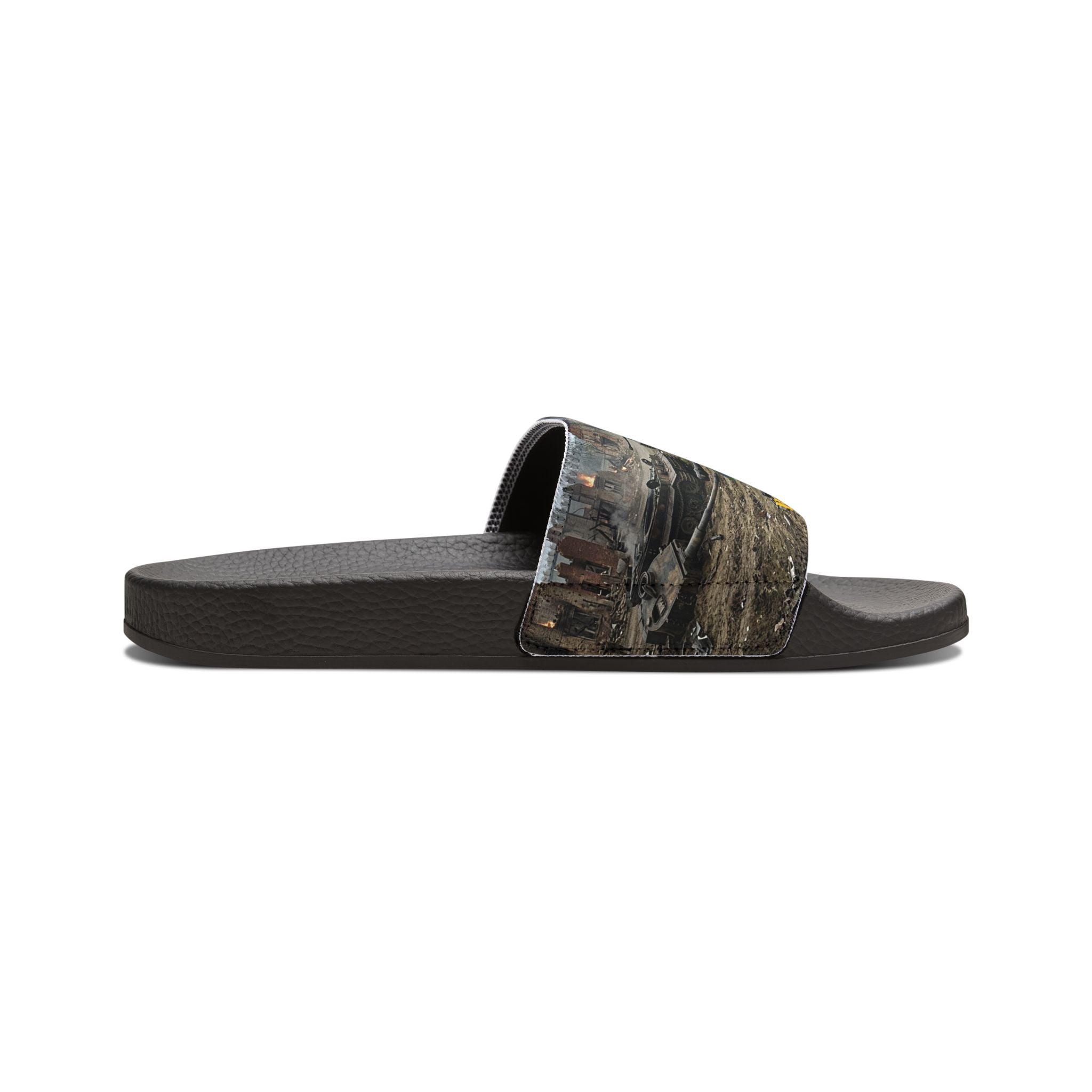 Men's Black Panthers Slides