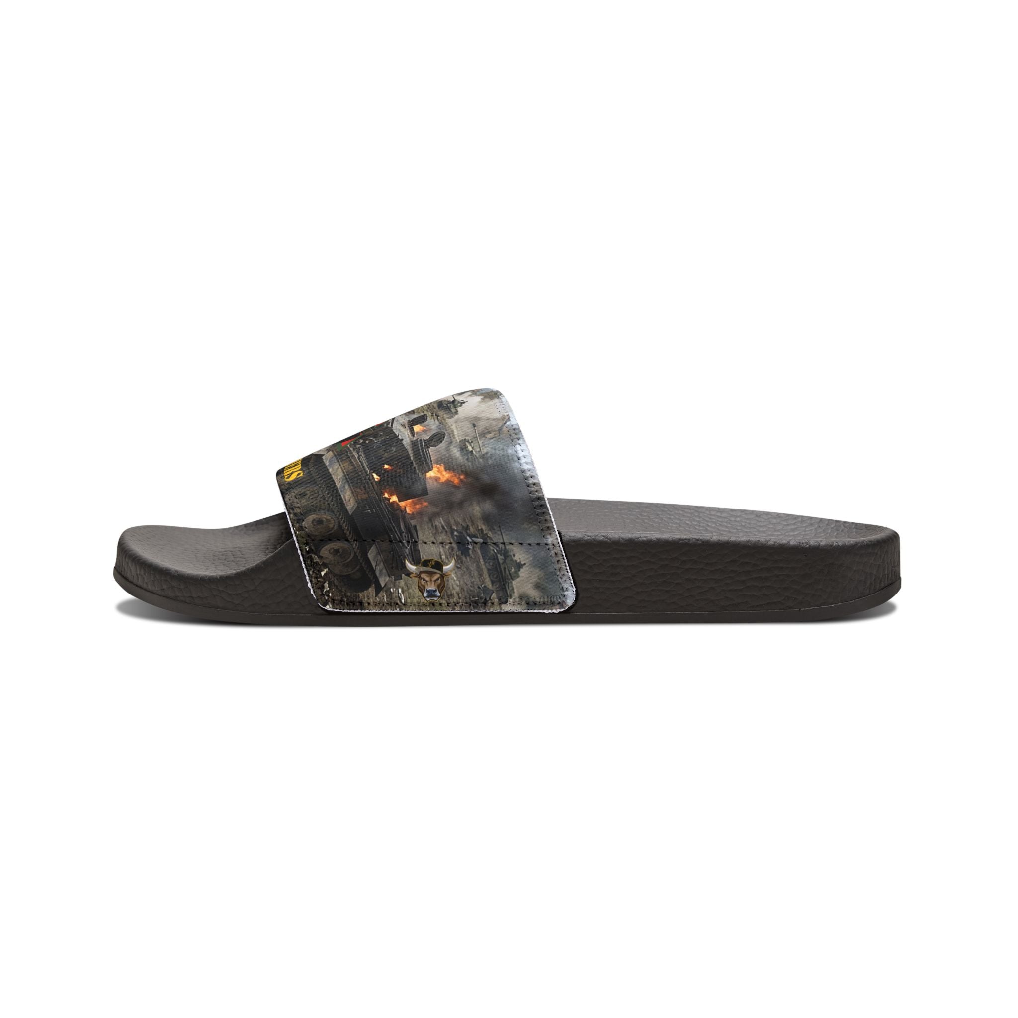Men's Black Panthers Slides