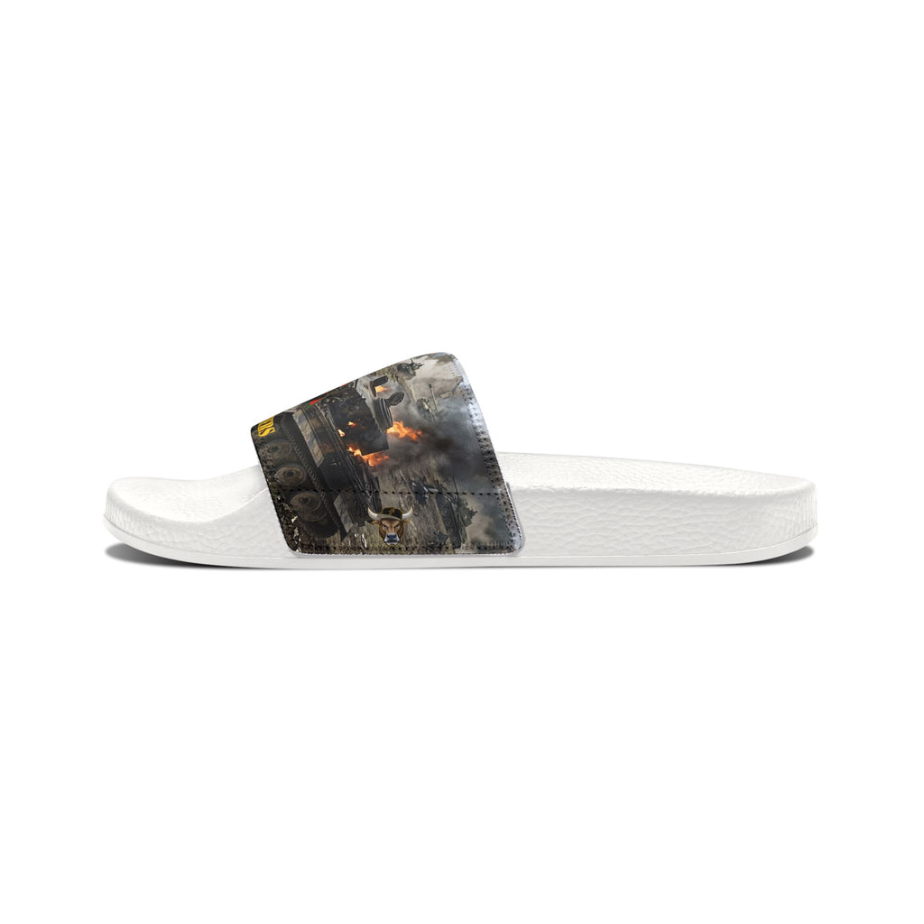 Men's Black Panthers Slides