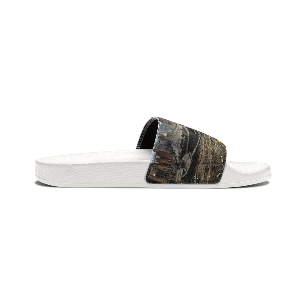 Men's Black Panthers Slides