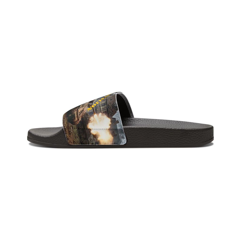 Women's Black Panthers Slides