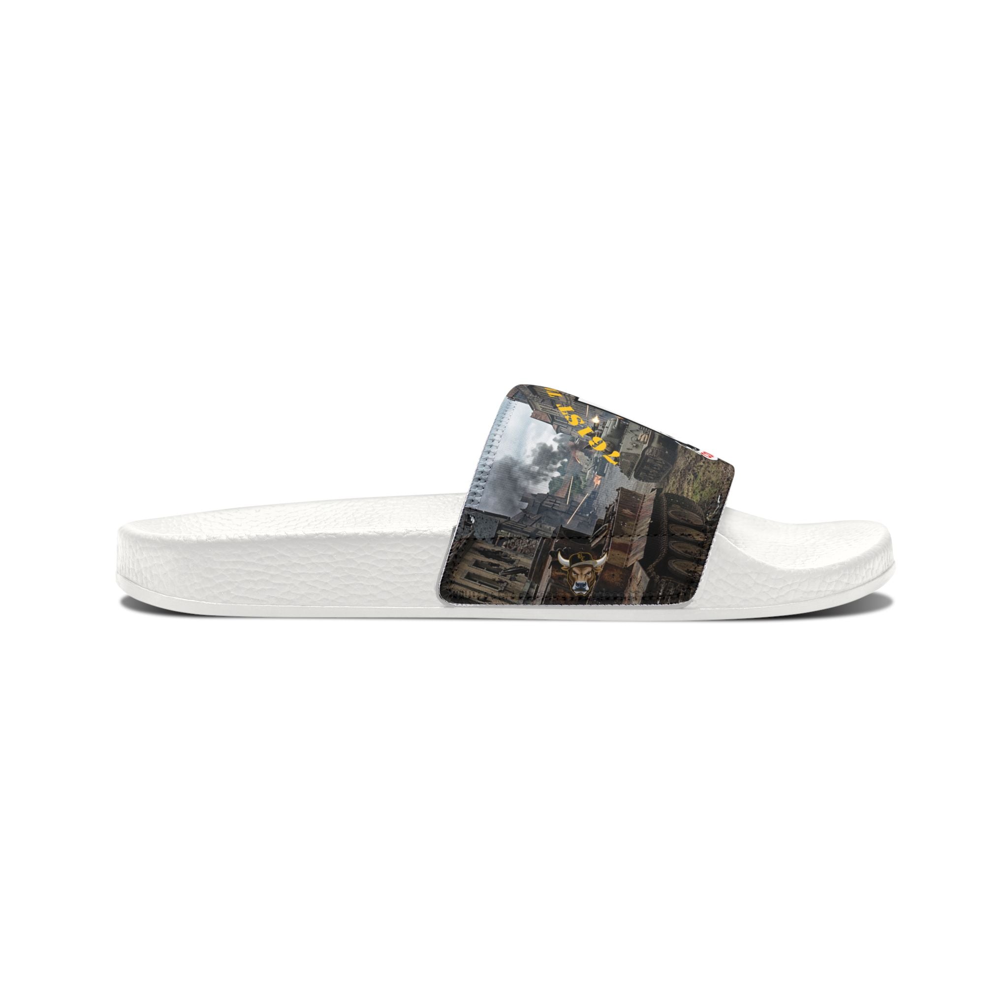Women's Black Panthers Slides