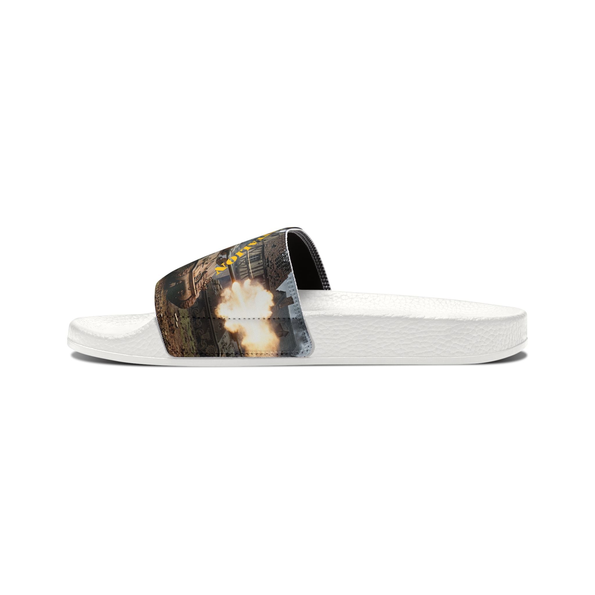Men's Black Panthers Slides