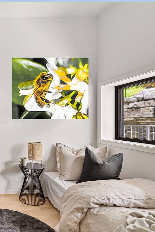 A Bee's Life Photo Paper Poster