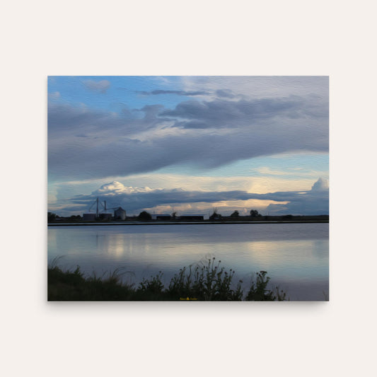 Mesmerizing Clouds Photo Paper Poster