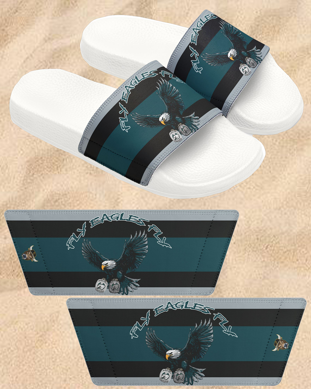 Men's Fly Eagles Fly Slides