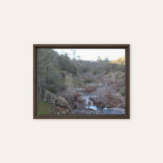 Hill Creek Framed Print
