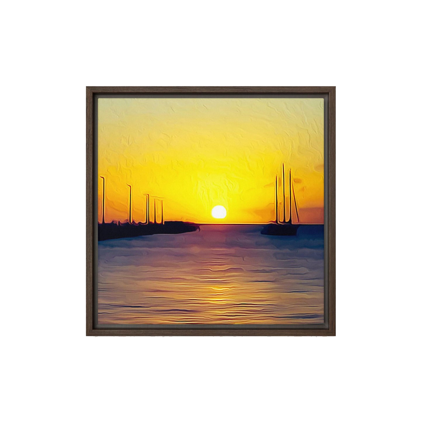 The Perfect Sunset Framed Print