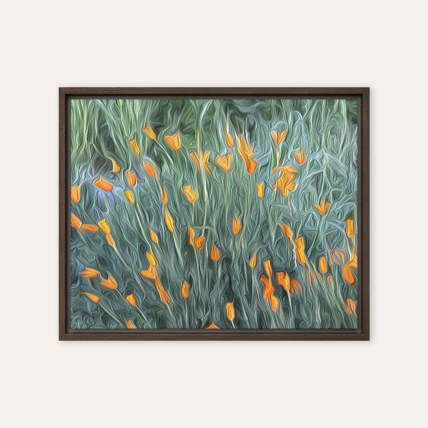 California Poppies Framed Print