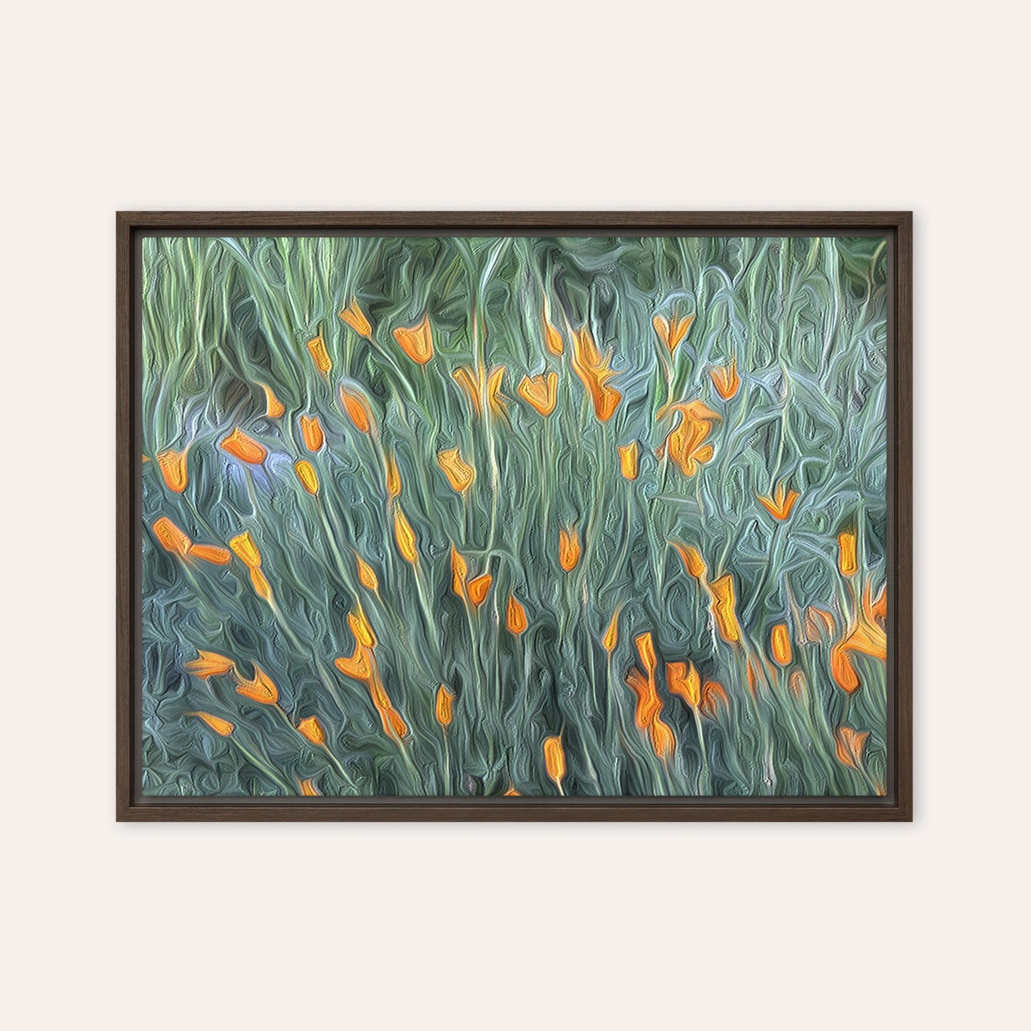 California Poppies Framed Print
