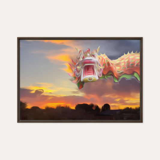 Dragon's Breath Framed Print