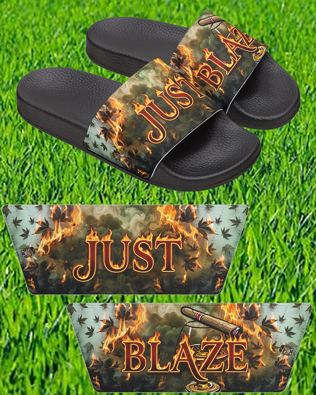 Men's Just Blaze Slides