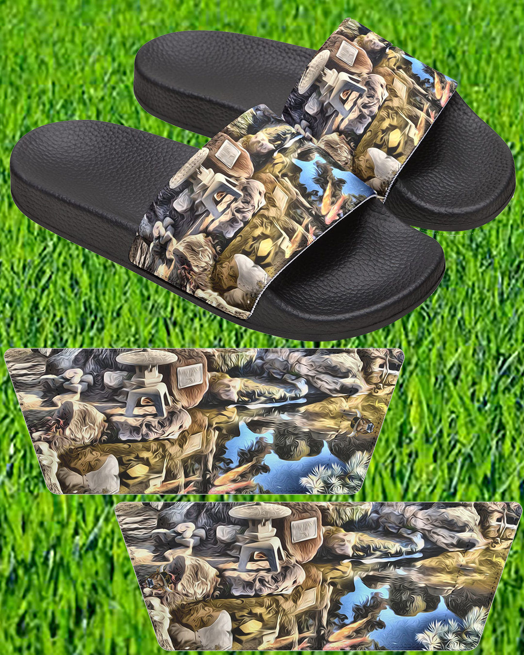 Women's Koi Pond Slides
