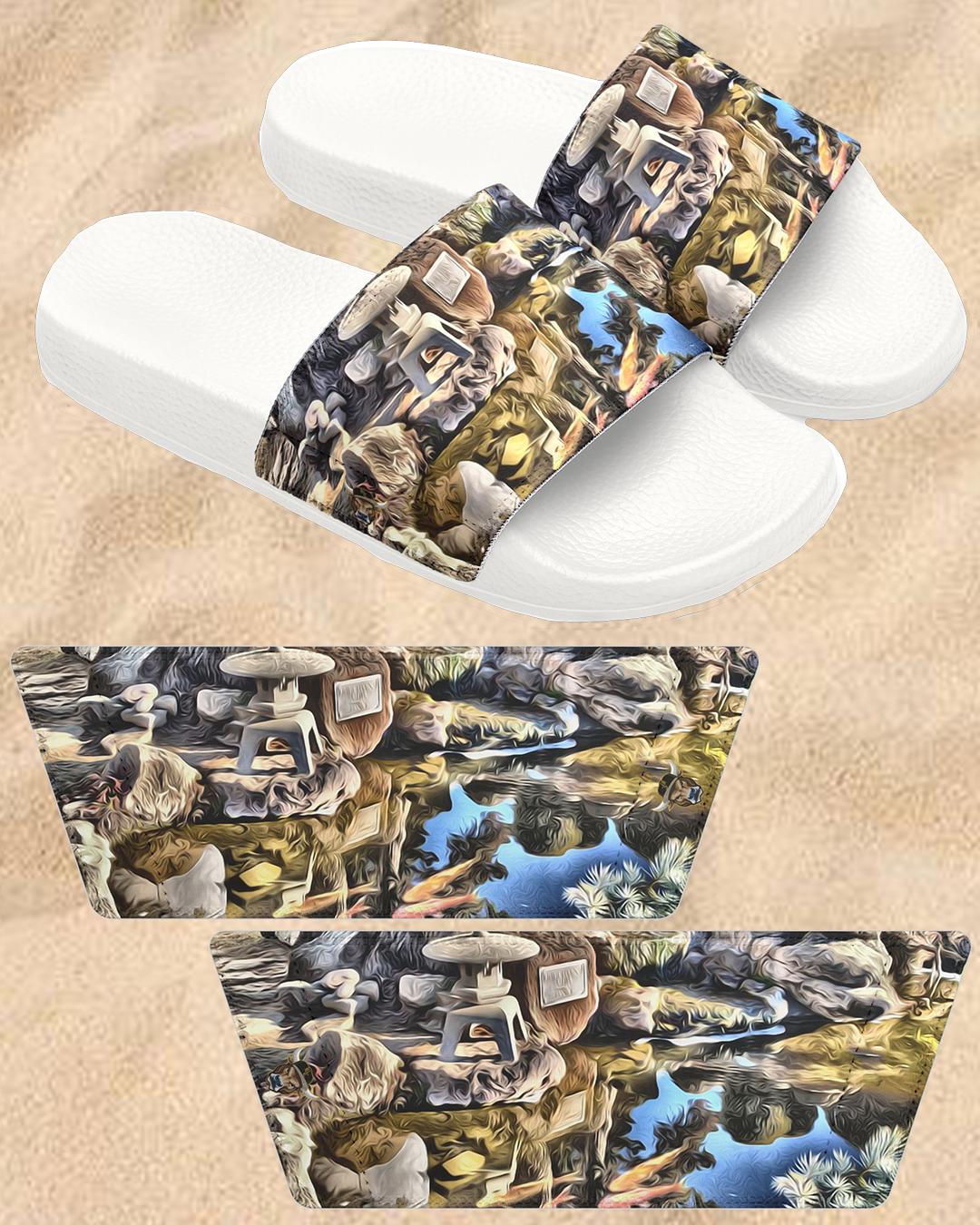Women's Koi Pond Slides