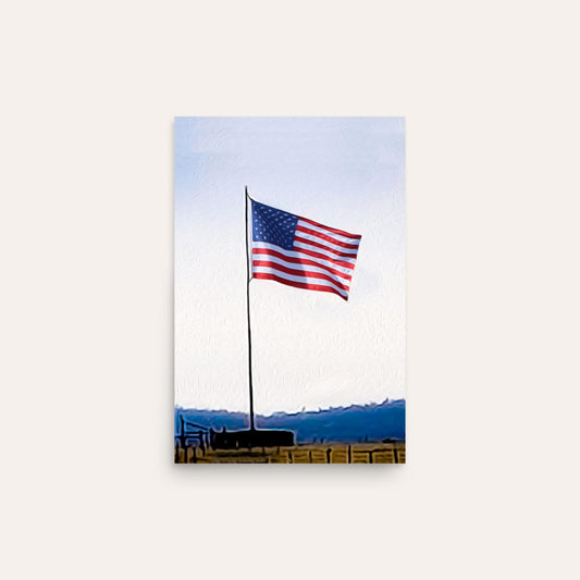 Country Flag Photo Paper Poster