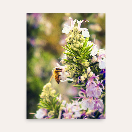 Purple Nectar Photo Paper Poster