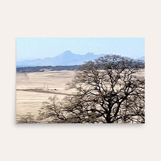 Golden State Buttes Photo Paper Poster