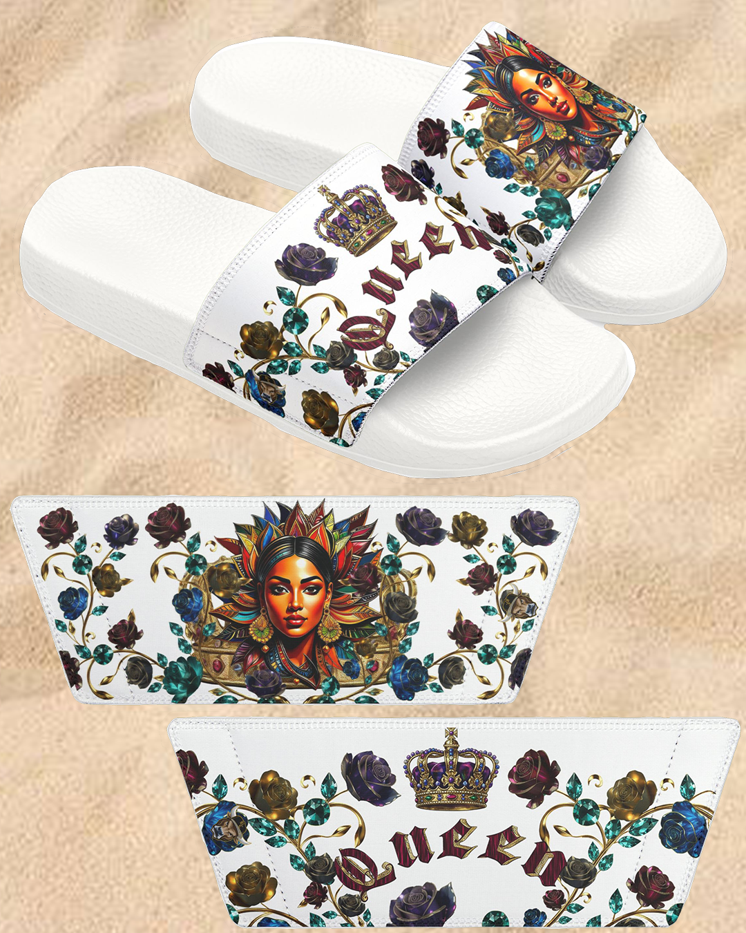 Women's Queen 4 Slides