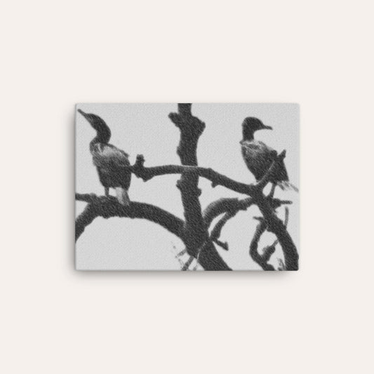 Duck Tree Thin Print