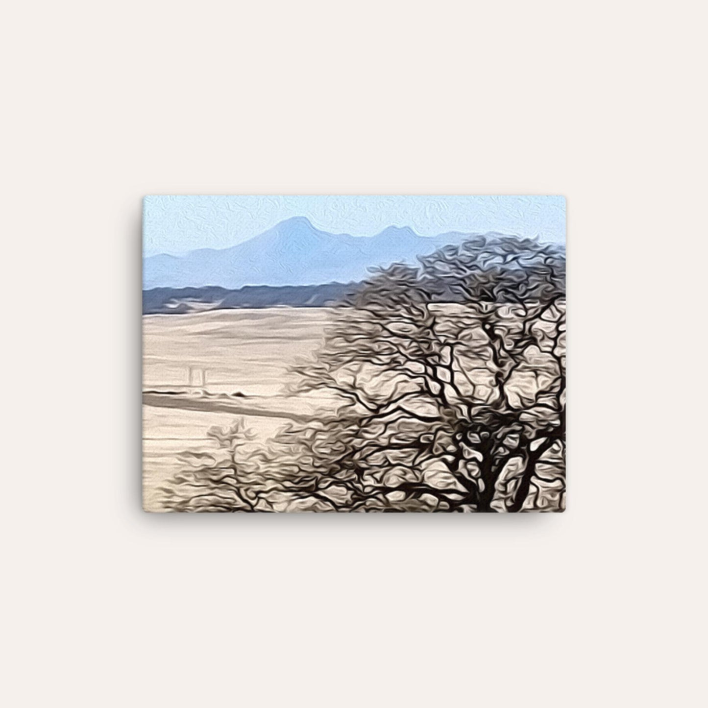Golden State Buttes Thin Print