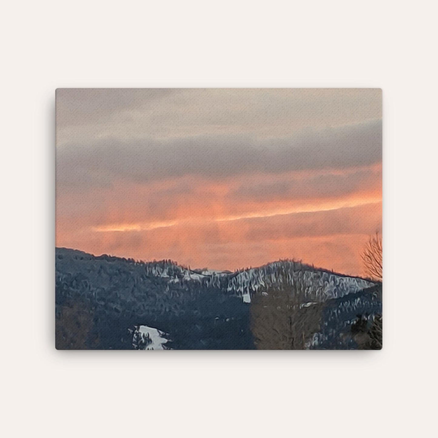 Mountain Sunrise Thin Print