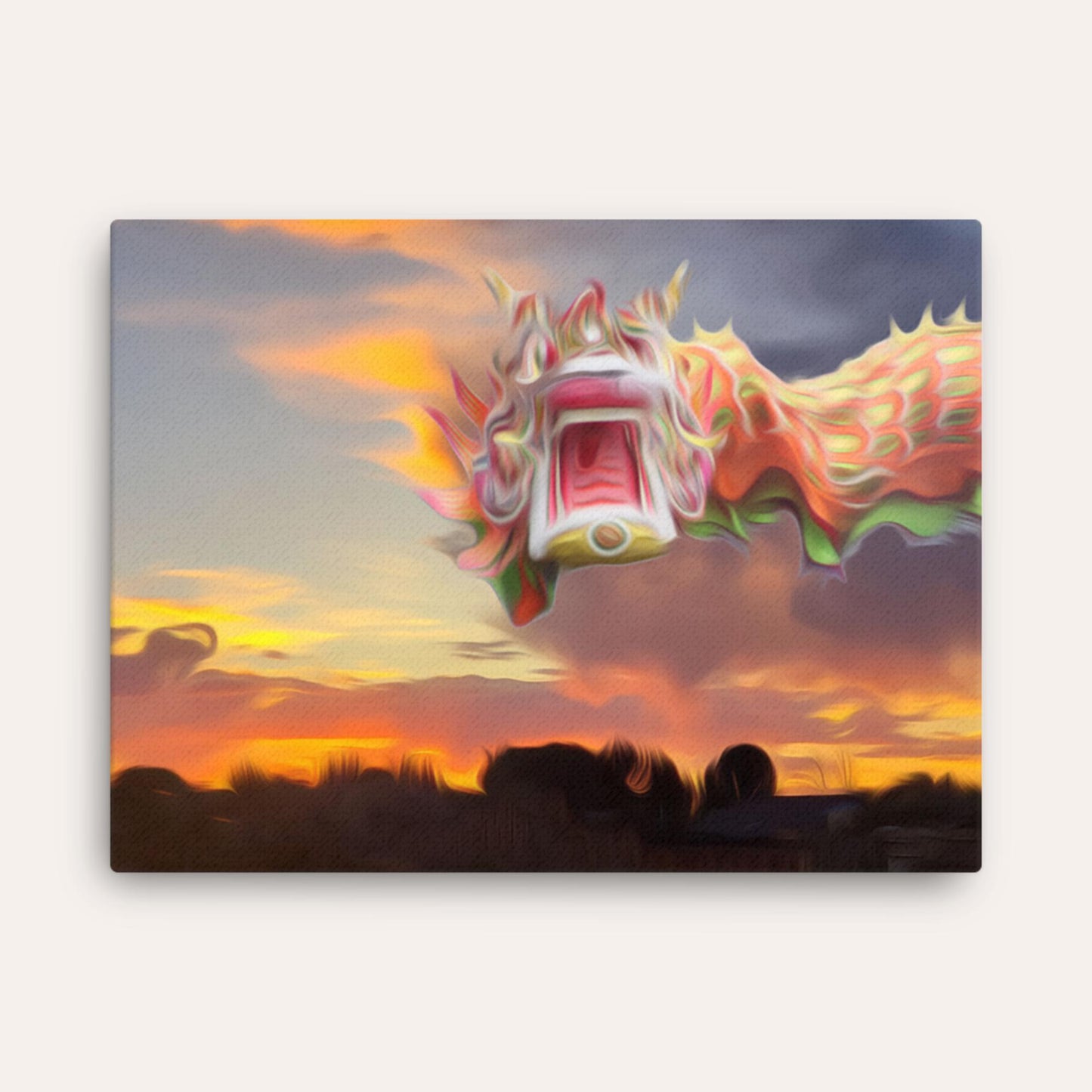 Dragon's Breath Photo Art Thin Print