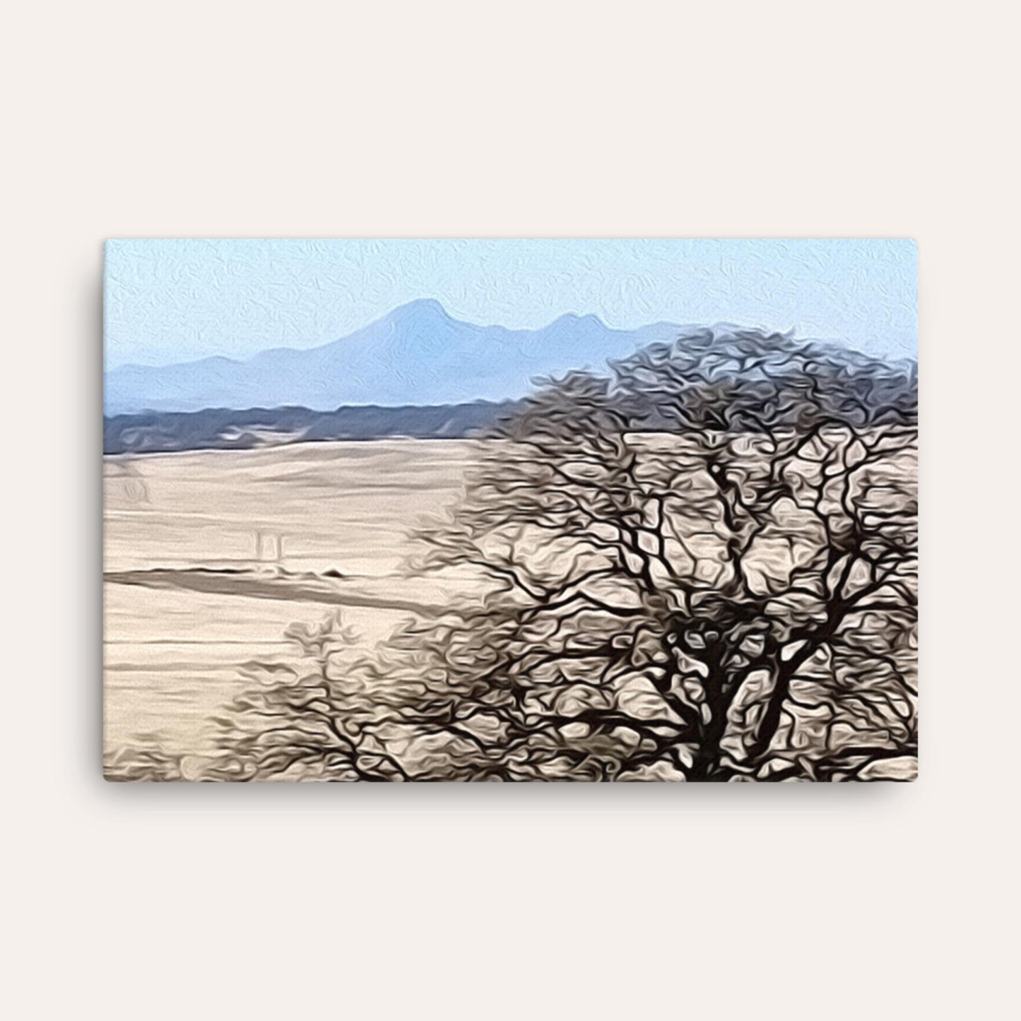 Golden State Buttes Thin Print