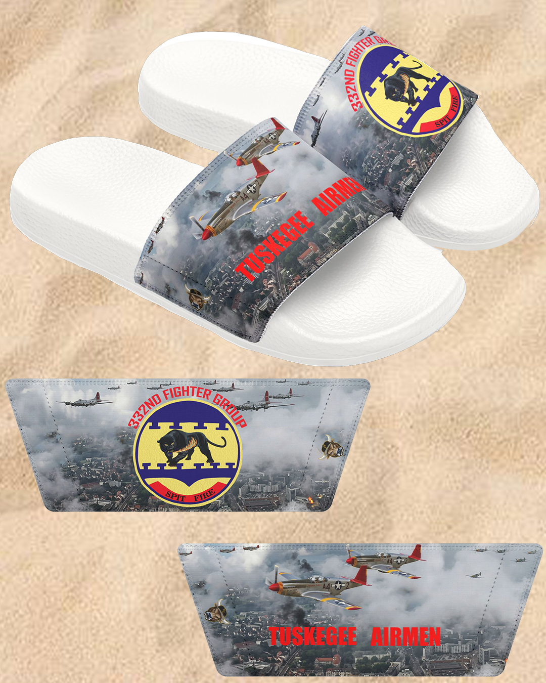 Men's Tuskegee Airmen Slides